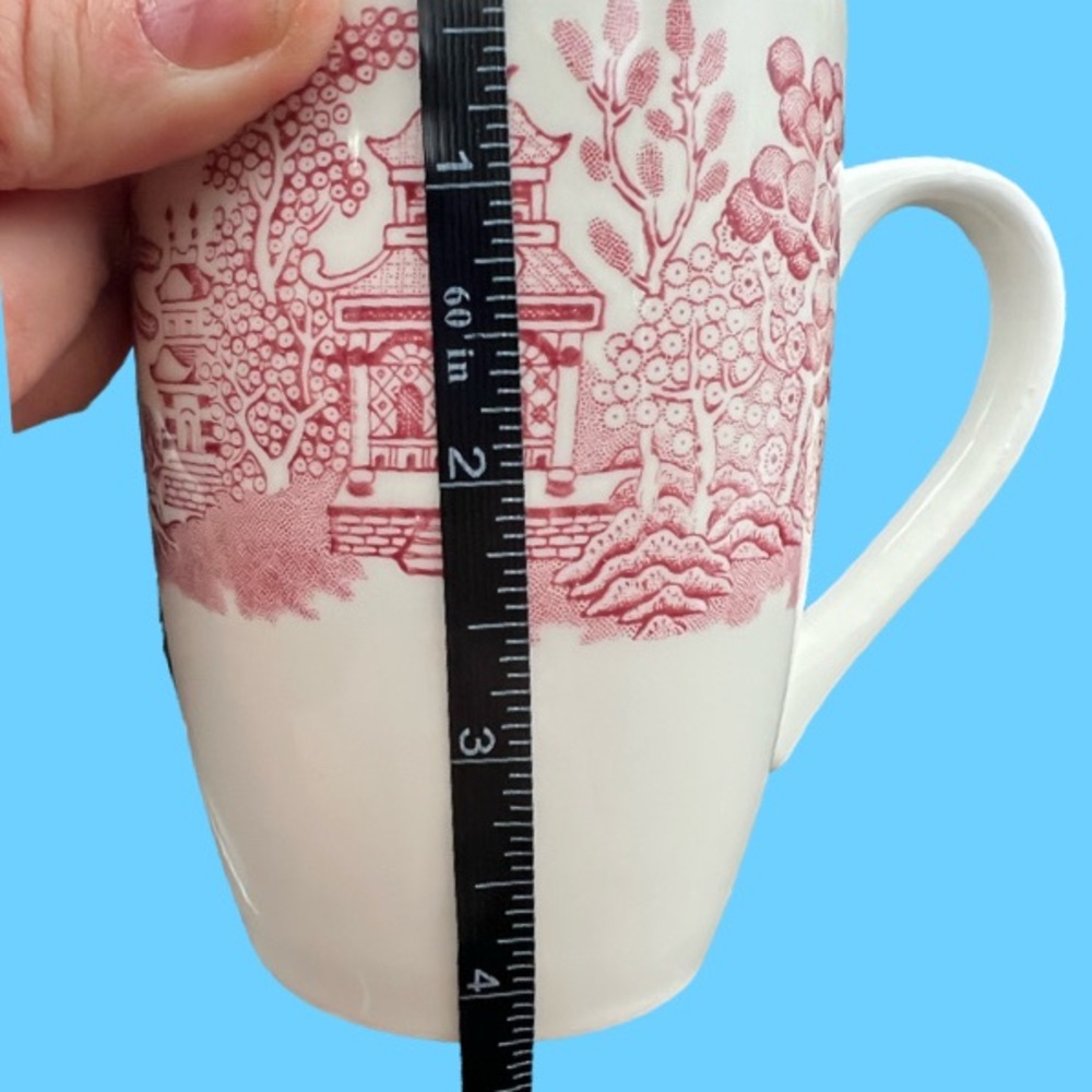 Churchill China Rosa Pink Willow Coffee Mug - Picture 7 of 7